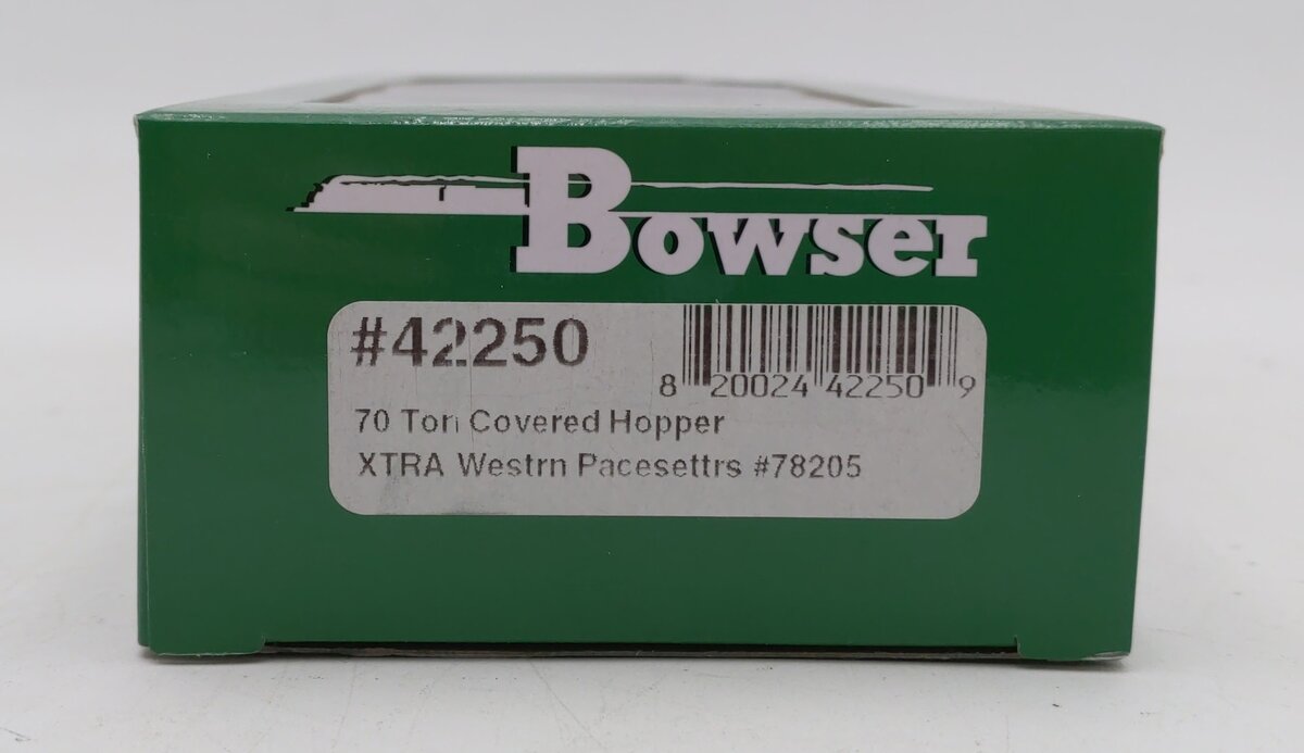 Bowser 42250 HO XTRA Western Pacesetter 70 Ton 2 Bay Hopper Car #78205