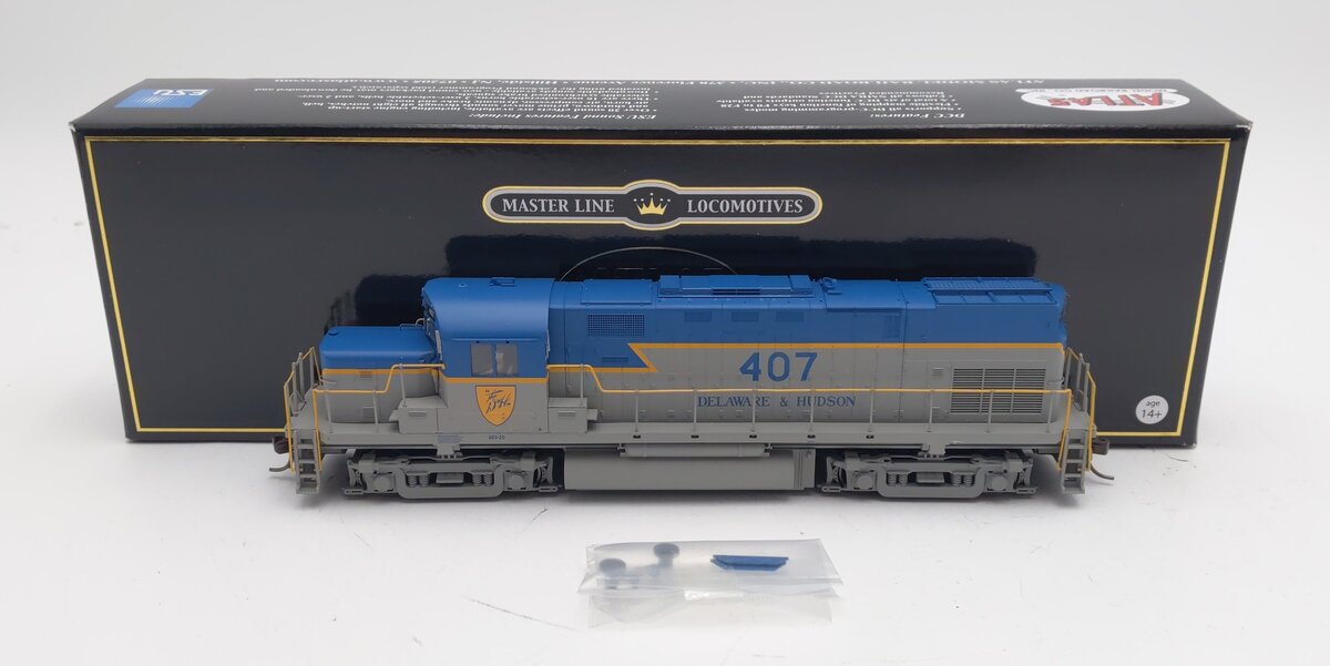 Atlas 10002962 HO Delaware & Hudson C420 Phase 1 Diesel Locomotive Sound #407
