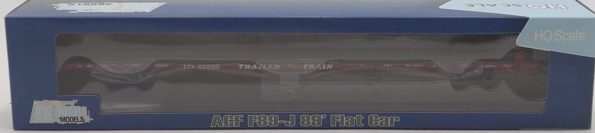 BLMA Models 51010 Ho ACF F89-J 89' Flatcar TTX #602185