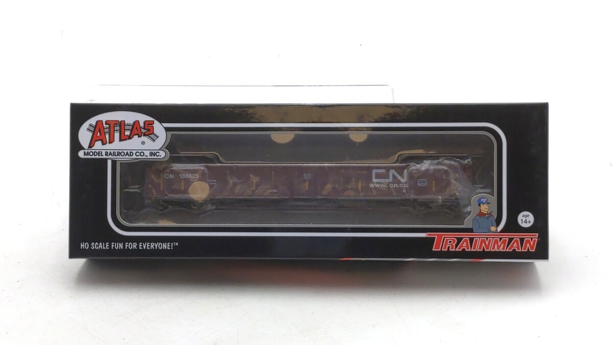 Atlas 20005436 HO Canadian National Trainman® Evans 52'6" Gondola #136625