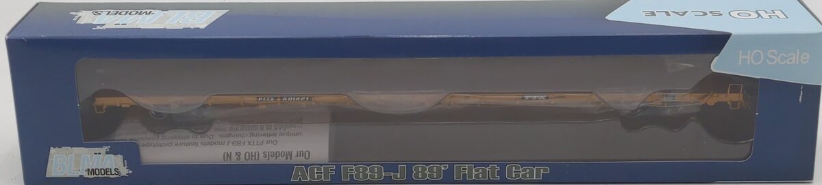 BLMA Models 51026 Ho ACF F89-J Flatcar PTTX #601821