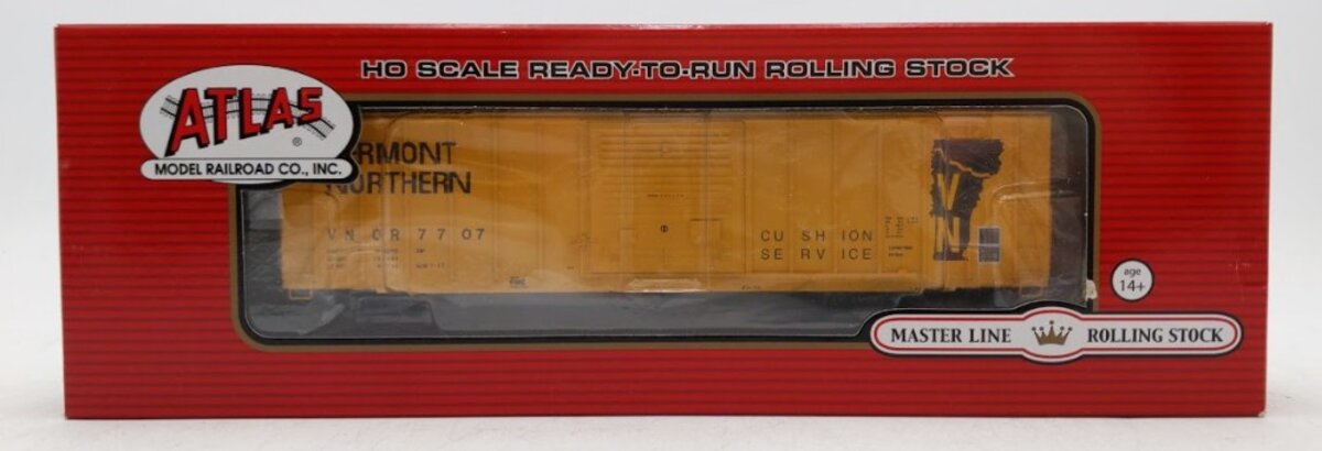 Atlas 20003343 HO Vermont Northern FMC 5077 Single Door Boxcar Early #7707