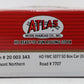 Atlas 20003343 HO Vermont Northern FMC 5077 Single Door Boxcar Early #7707