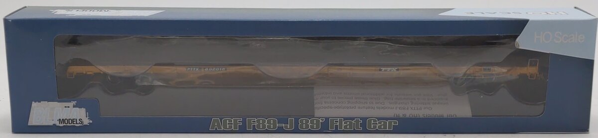 BLMA Models 51027 ACF F89-J FlatCar TTX #602016
