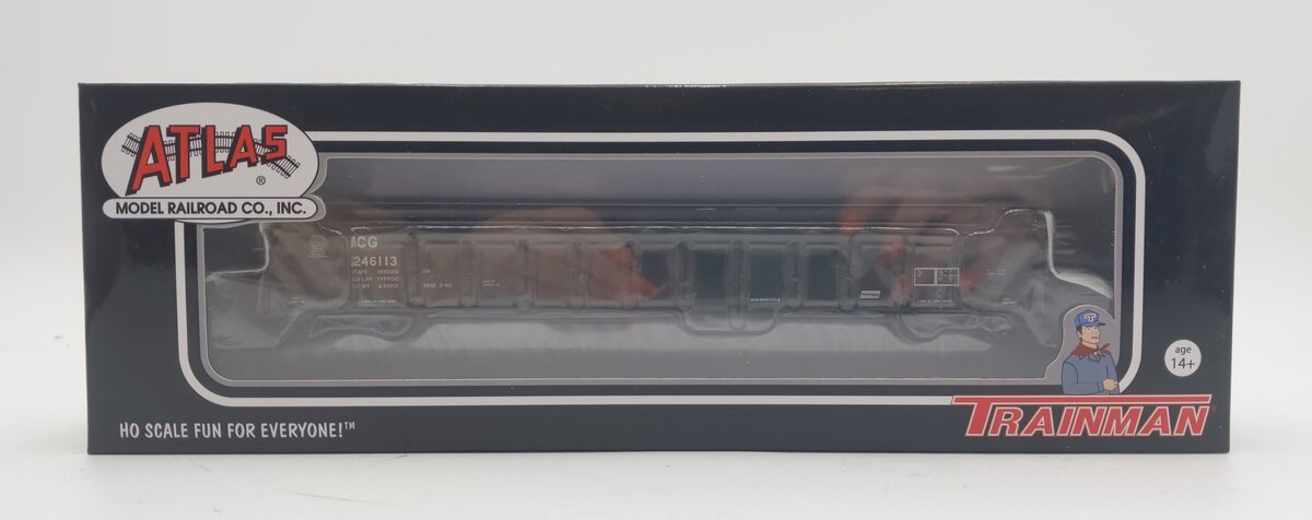 Atlas 20006859 HO Scale Illinois Central Gulf Evans 52' Gondola #246113