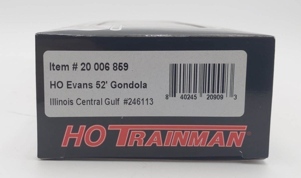 Atlas 20006859 HO Scale Illinois Central Gulf Evans 52' Gondola #246113