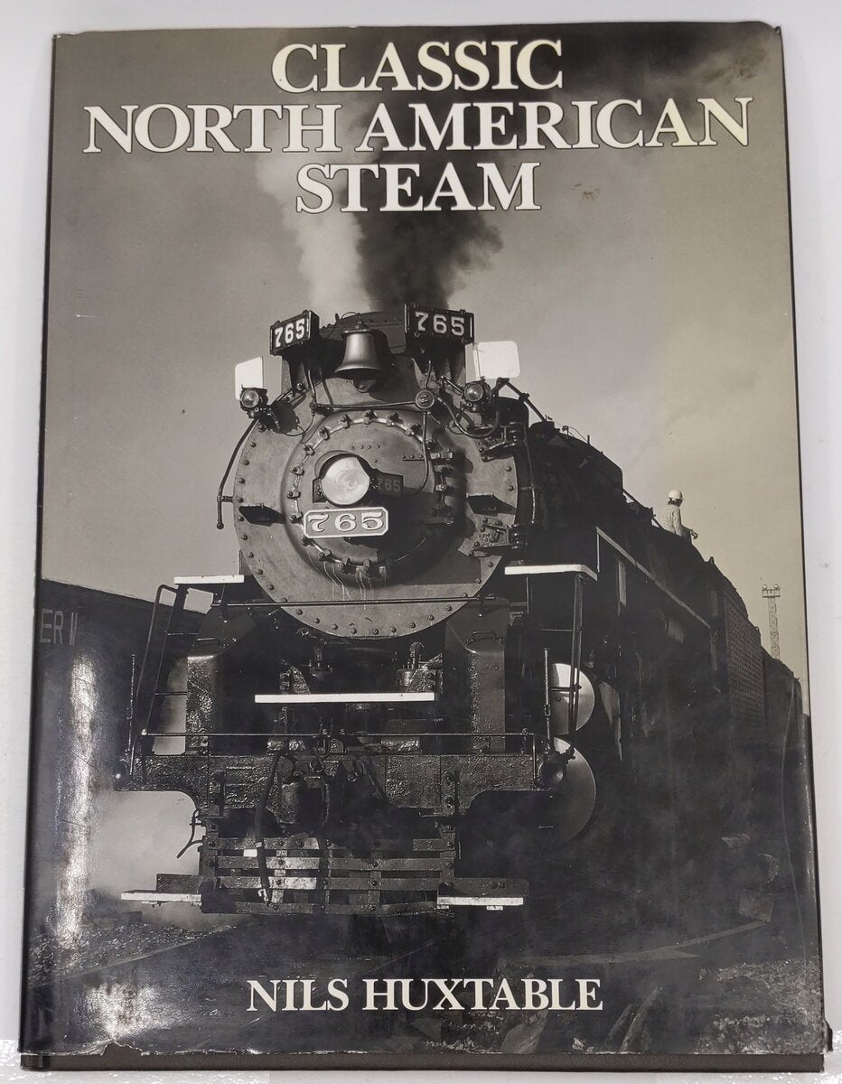 Classic North American Steam Hardcover Book By Nils Huxtable VG