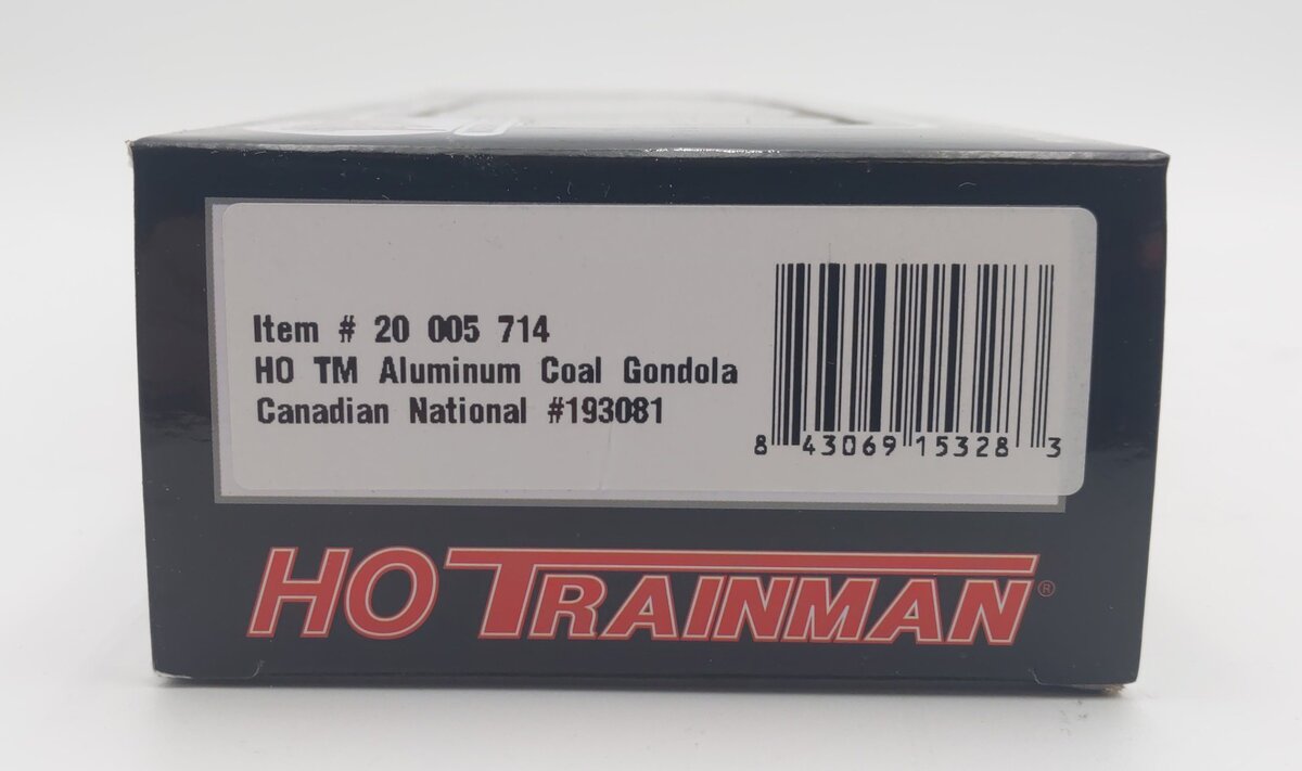 Atlas 20005714 HO Canadian National Trainmaster Aluminum Coal Gondola #193081