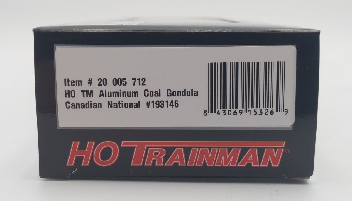 Atlas 20005712 HO Canadian National Trainmaster Aluminum Coal Gondola #193146