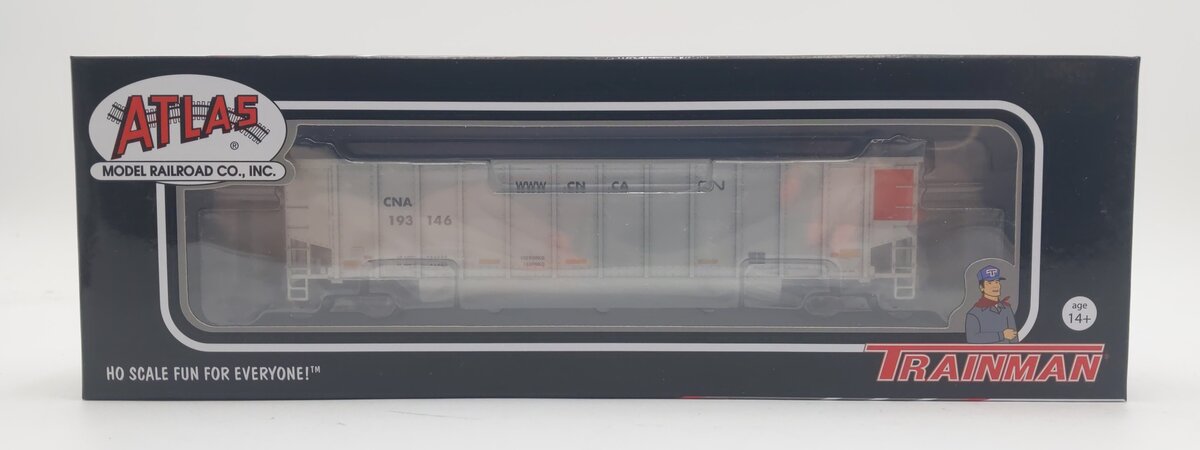 Atlas 20005712 HO Canadian National Trainmaster Aluminum Coal Gondola #193146
