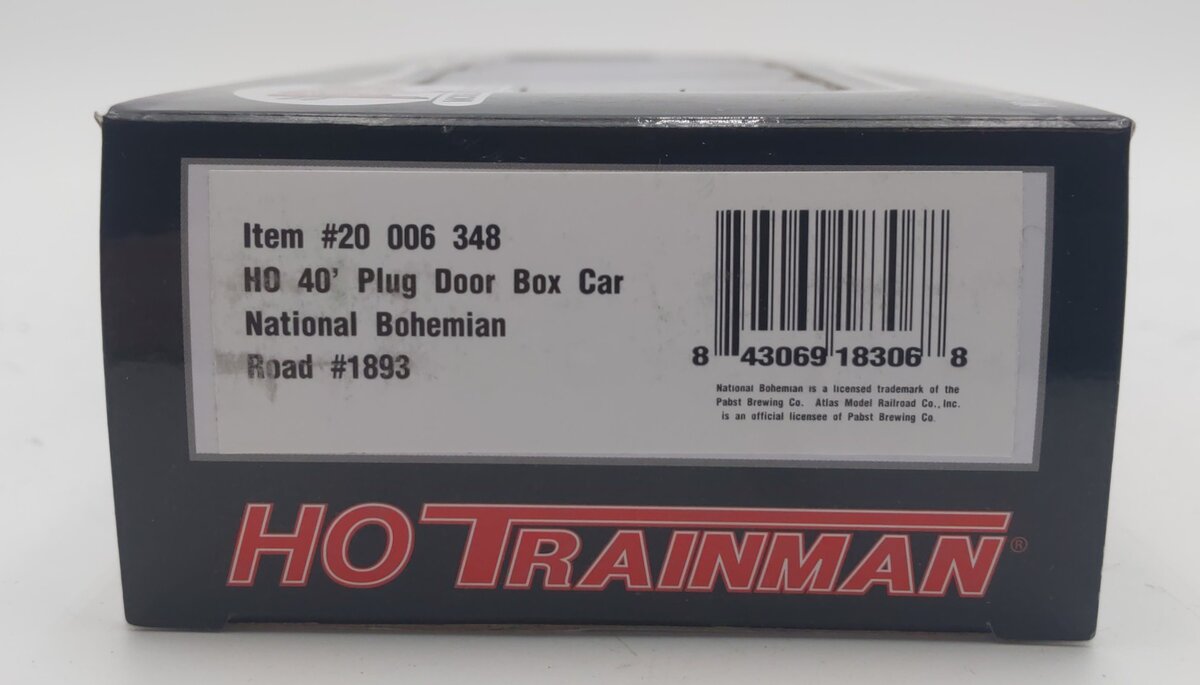 Atlas 20006348 HO National Bohemian 40' Plug Door Boxcar #1893