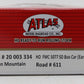 Atlas 20003334 HO Green Mountain FMC 5077 Single Door Boxcar Early Version #611 NIB