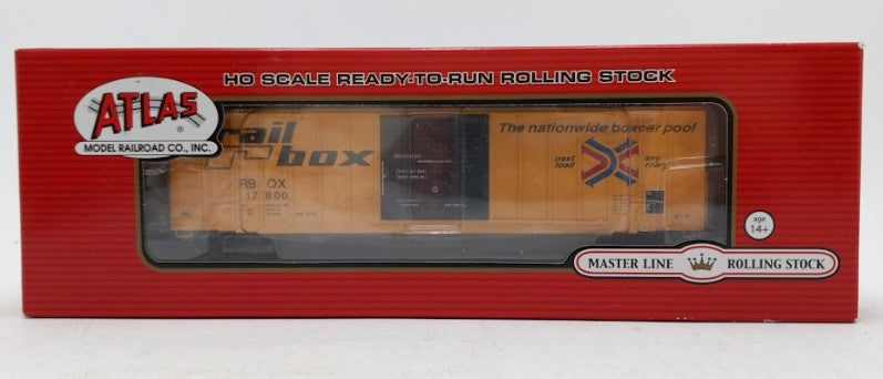 Atlas 20003338 HO Railbox FMC 5077 Single Door Boxcar Early Version #17800