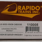 Rapido Trains 110005 HO Canadian Pacific Wide-Vision Caboose #434501