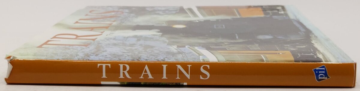 Trains: The World's Most Scenic Routes Hardcover Book Publications International VG