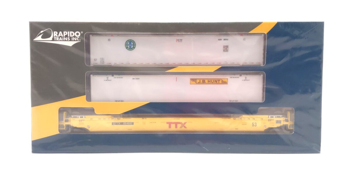 Rapido Trains 401018 HO TTX Gunderson Husky-Stack #654930