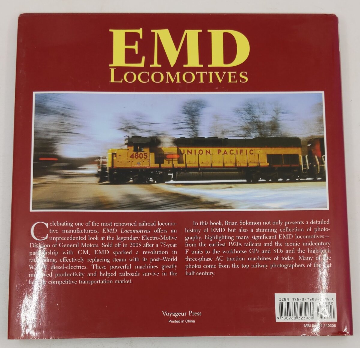 EMD Locomotives Hardcover Book By Brian Solomon EX