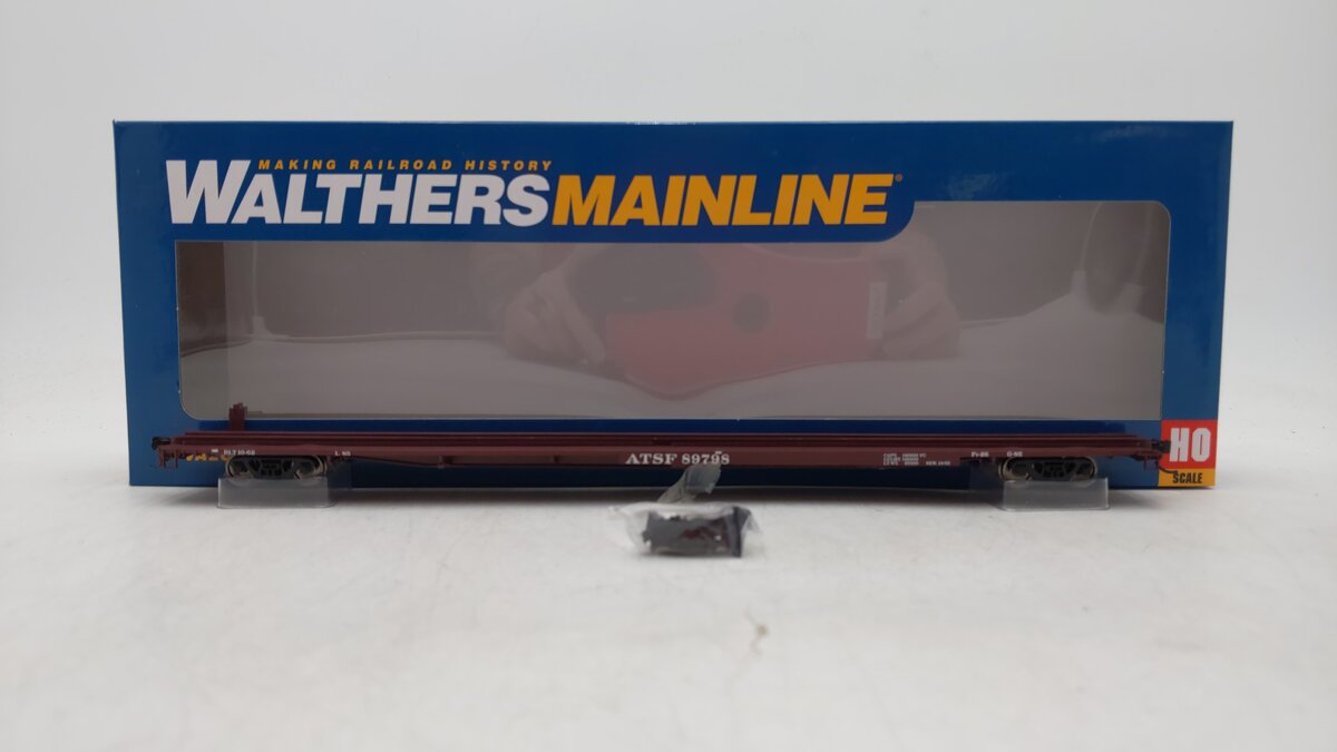 Walthers 910-5480 HO Santa Fe 85' General America G85 Flatcar #89798