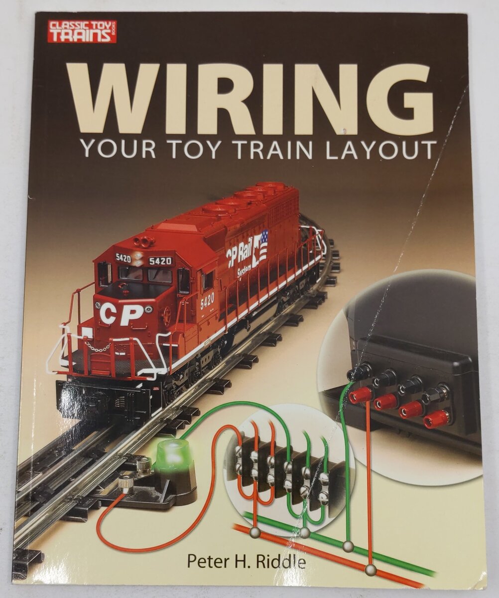 Wiring Your Toy Train Layout Paperback Book By Peter H. Riddle, Gay Riddle VG
