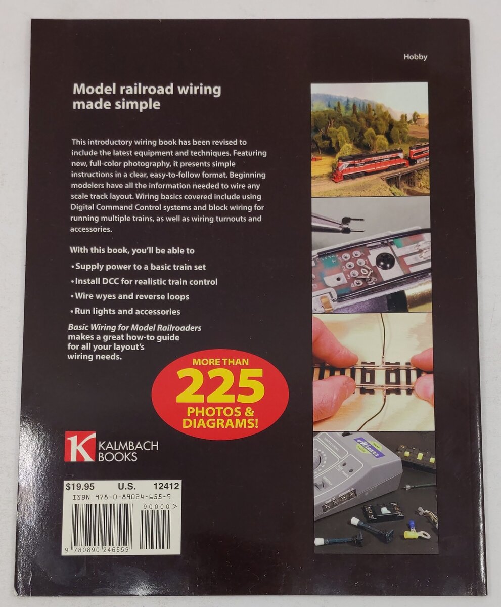 Basic Wiring for Model Railroaders 2nd Edition Paperback Book By Rick Selby EX
