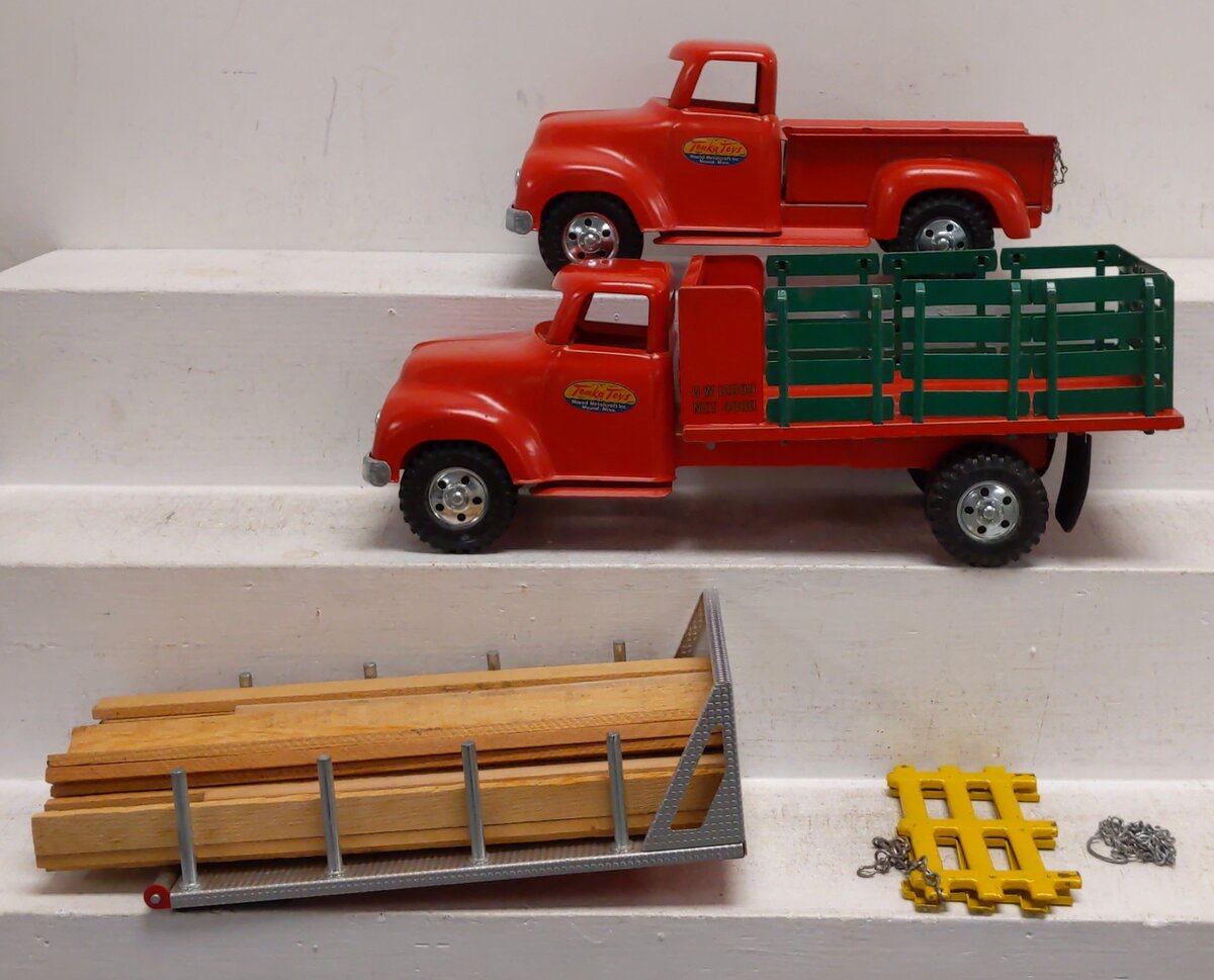 Tonka 0875-5 Vintage 1:12 Scale "Mound MetlaCraft Inc" Builder's Supply Fleet EX/Box