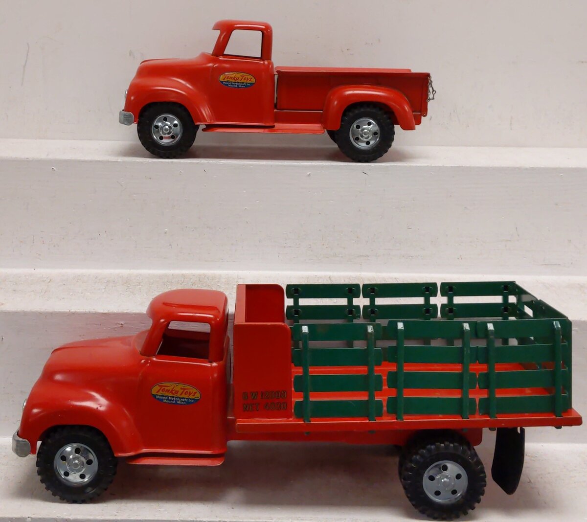 Tonka 0875-5 Vintage 1:12 Scale "Mound MetlaCraft Inc" Builder's Supply Fleet EX/Box