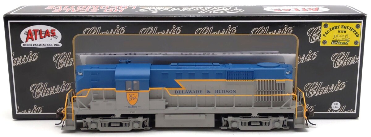 Atlas 10002152 HO Scale Delaware & Hudson RS-11 Diesel Engine #5005 w/ DCC & Snd