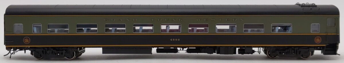 Rapido Trains 100302 HO Grand Trunk Western CC&F Lightweight Coach #4886