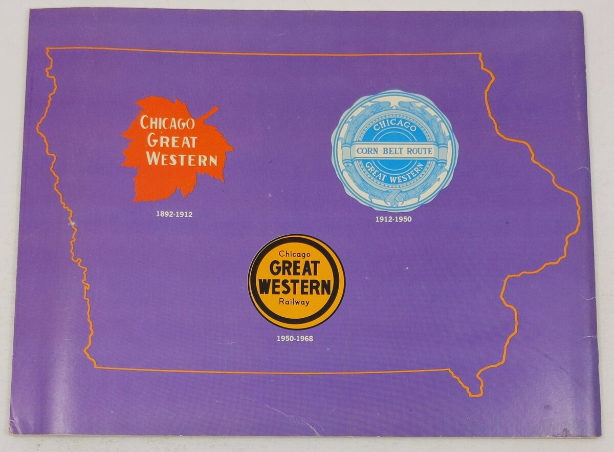 Chicago Great Western Paperback Book By Phillip R. Hastings VG