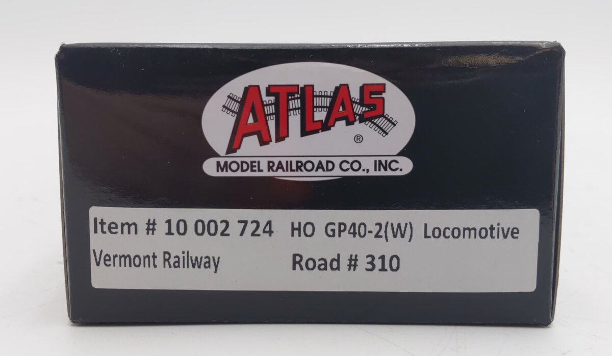 Atlas 10002724 HO Vermont Railway GP40-2W Locomotive with Sound #310