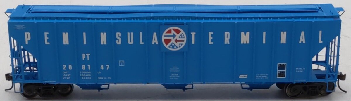 ExactRail EE-1716-4 HO Peninsula Terminal 4780 Cu. Ft. Hopper #208147 NIB