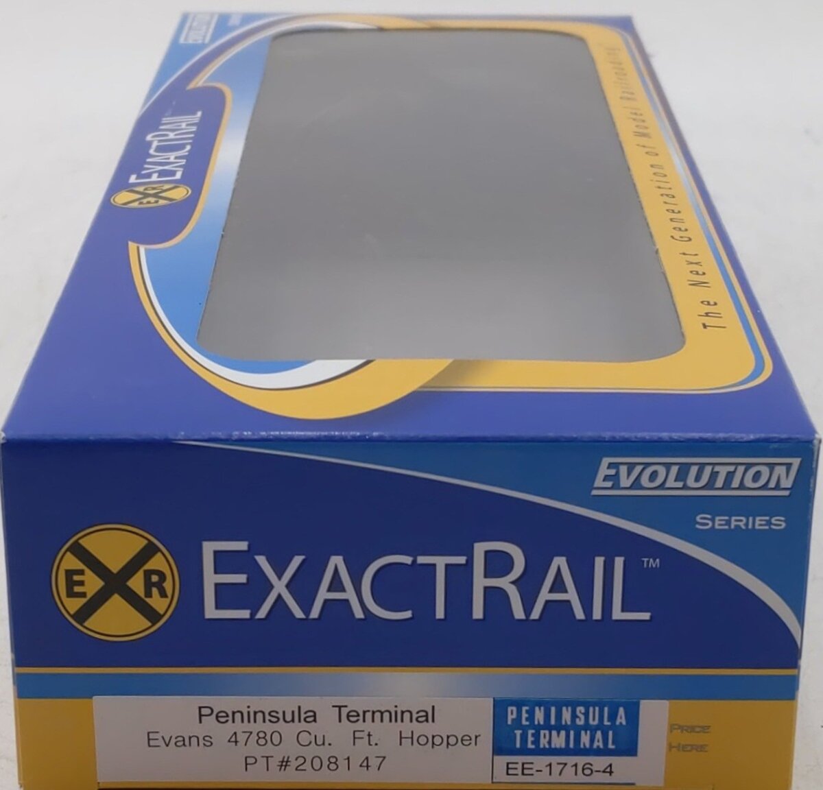 ExactRail EE-1716-4 HO Peninsula Terminal 4780 Cu. Ft. Hopper #208147 NIB