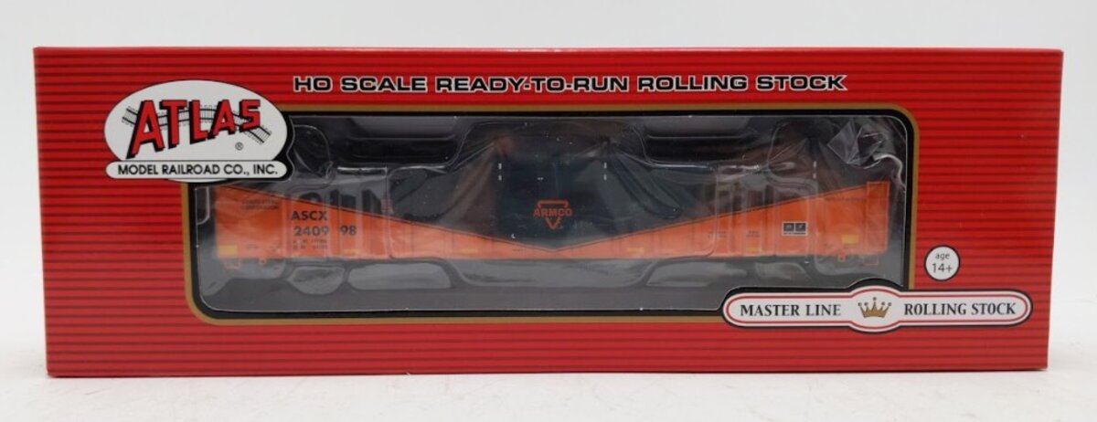 Atlas 20003244 HO Armco Steel Thrall 2743 Covered Gondola #240998