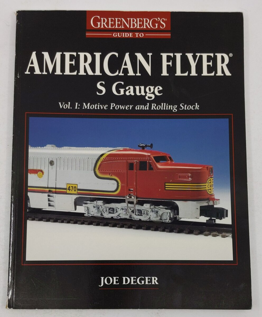 American Flyer S Gauge Vol.1 Paperback Book By Joe Deger VG