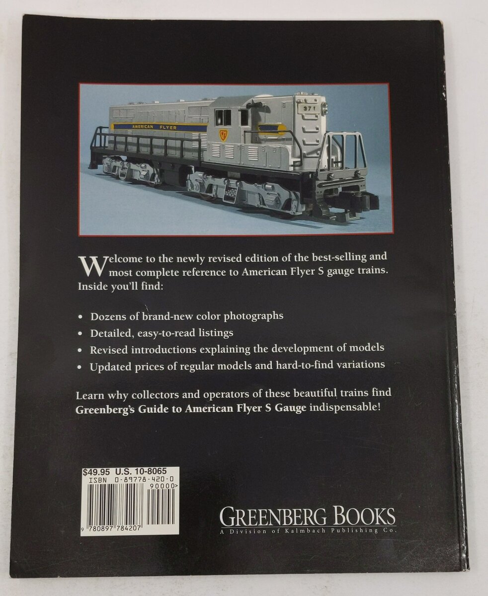 American Flyer S Gauge Vol.1 Paperback Book By Joe Deger VG