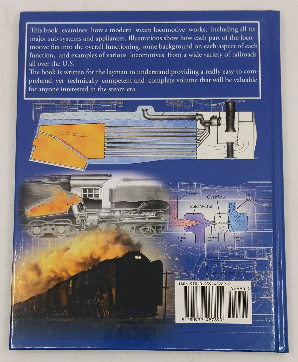 How a Steam Locomotive Works Hardcover Book By Karen Parker EX