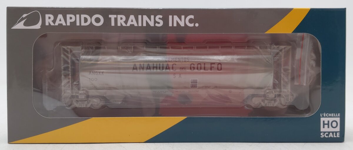 Rapido Trains 127033A HO Scale ANGXX 3800 Cu. Ft. Covered Hopper #100