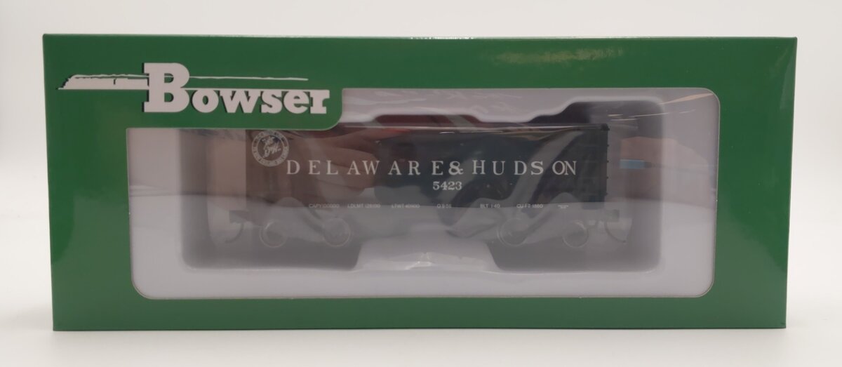Bowser 43077 HO Delaware & Hudson 55 Ton Fishbelly Hopper Car # 5423