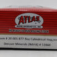 Atlas 20001877 HO Dresser Minerals (NAHX) 3-Bay Cylindrical Hopper #51860