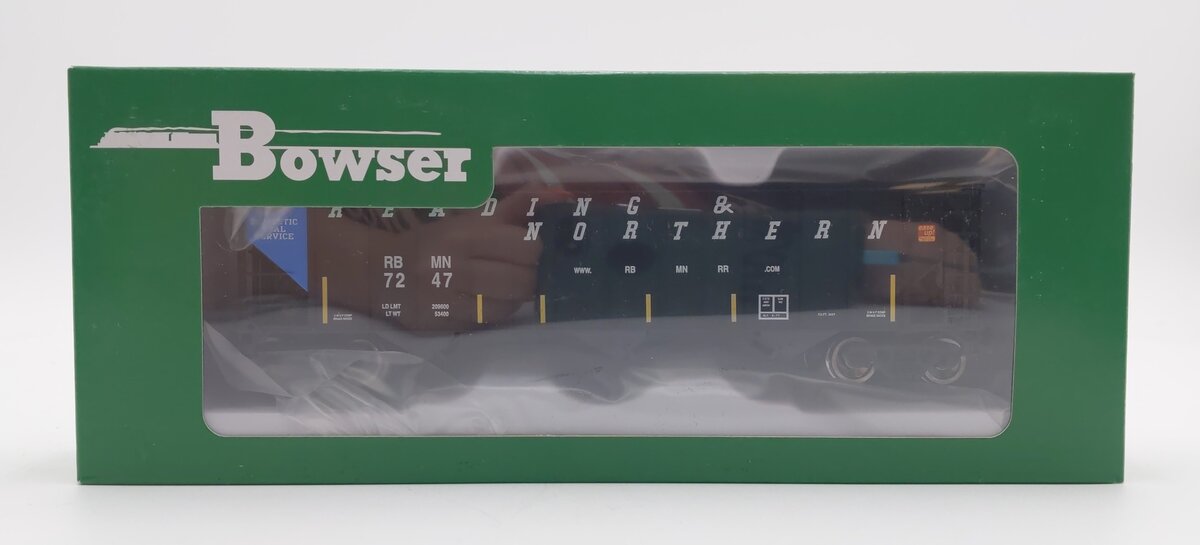 Bowser 43228 HO Reading & Northern H-43 100 Ton Hopper Car #7247
