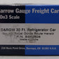 Blackstone Models B340808 HOn3 D&RGW Royal Gorge Route Herald 30' Ft. Reefer #43