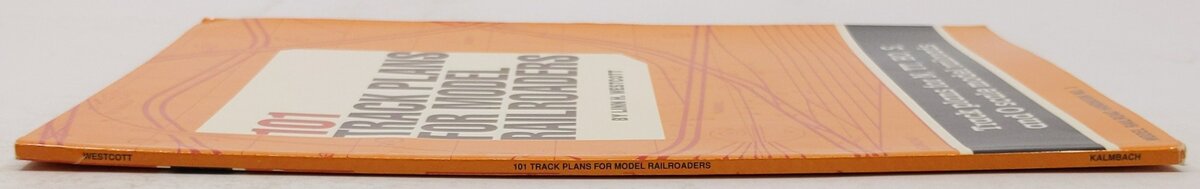 101 Track Plans for Model Railroaders Paperback Book By Linn Westcott EX