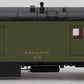 Rapido Trains 106254 HO Ontario Northland Baggage Express Car #414 (green)