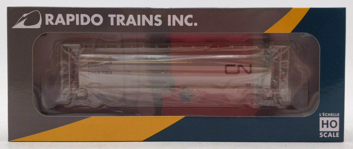 Rapido Trains 127025A HO Scale CN CNLX 3800 Cu. Ft. Covered Hopper #7354
