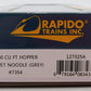Rapido Trains 127025A HO Scale CN CNLX 3800 Cu. Ft. Covered Hopper #7354