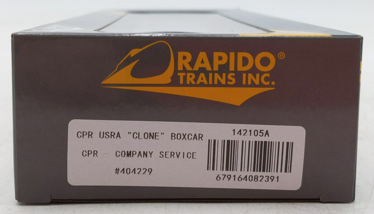 Rapido Trains 142105A HO Scale Canadian Pacific USRA CPR Clone Boxcar #404229