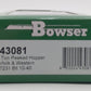 Bowser 43081 HO Norfolk & Western Peaked end 55 Ton Fishbelly Hopper Car #57231