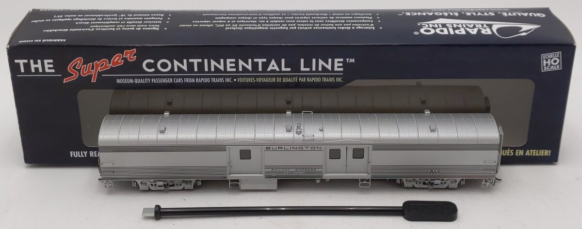 Rapido Trains 106257 HO Chicago, Burlington & Quincy Baggage Express #990