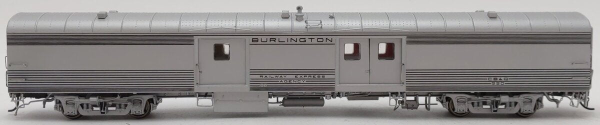 Rapido Trains 106257 HO Chicago, Burlington & Quincy Baggage Express #990