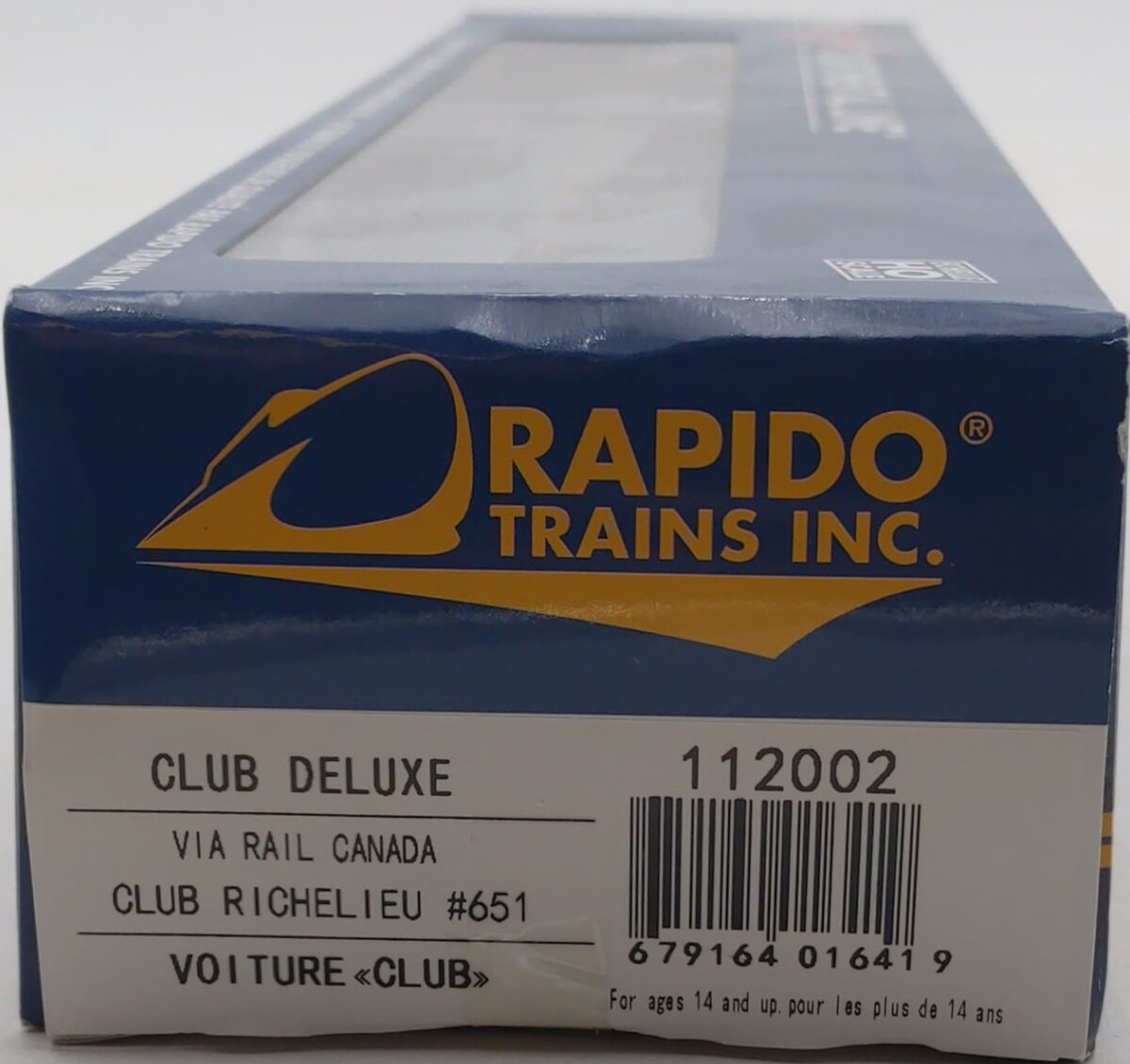 Rapido Trains 112002 HO VIA Rail Canada Club Galley, Lighted, Assembled
